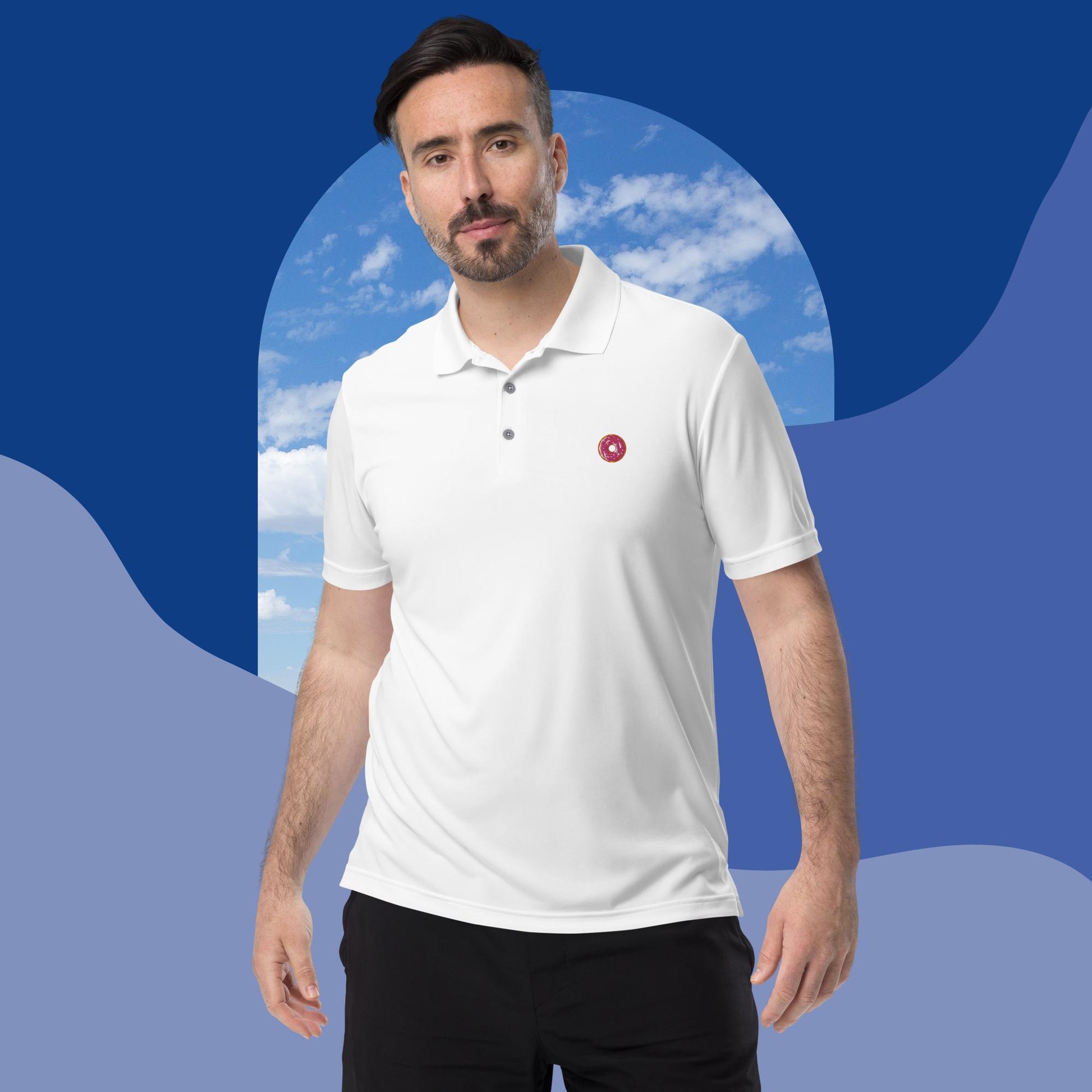 An image of the Donut golf shirt